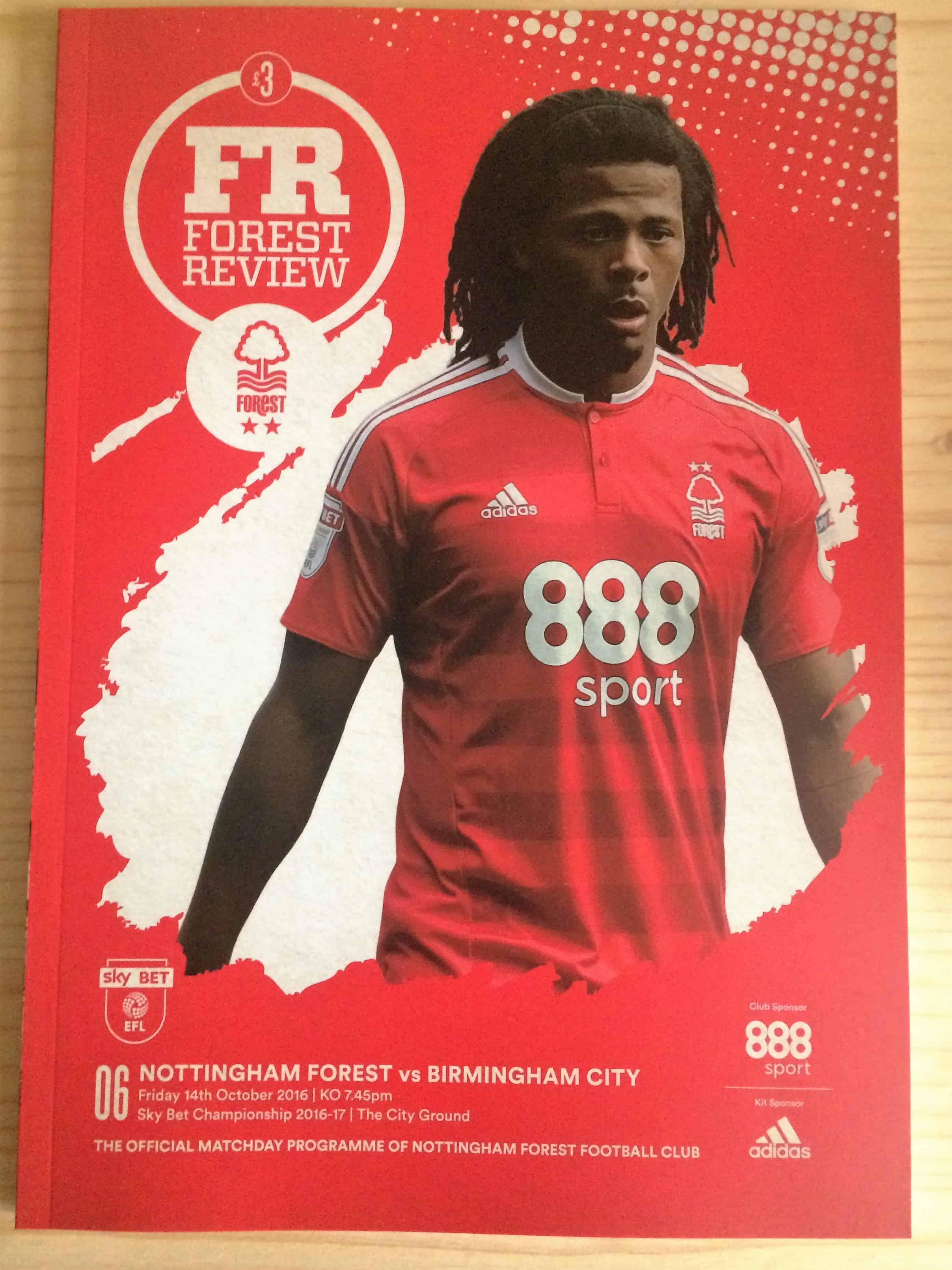 Nottingham Forest FC v Birmingham City FC